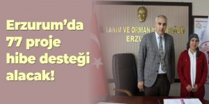 Erzurum'da 77 proje hibe desteği alacak