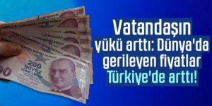 Dünya'da gerileyen fiyatlar Türkiye'de arttı!