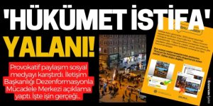 Erzurum yalanı: İletişim Başkanlığı açıklama yaptı