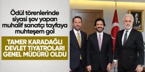 Devlet Tiyatroları Genel Müdürlüğü'ne Tamer Karadağlı atandı