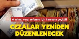 6 adımlı vergi reformu için harekete geçildi!