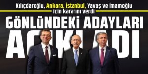 Kılıçdaroğlu'ndan İmamoğlu ve Yavaş açıklaması