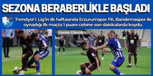 Dadaş siftah yaptı! 1-1'lik direniş