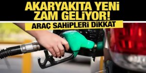 Benzine yeni zam geliyor