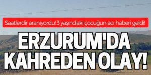 Erzurum'da minik Faris'ten acı haber geldi
