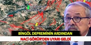 Bingöl depremi sonrası uyarı geldi!