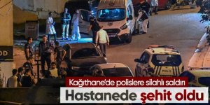 Polise silahlı saldırı: 1 polis şehit oldu