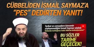 Cübbeli'den İsmail Saymaz'ın tokat gibi sözlerine yanıt