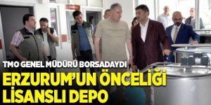 Erzurum'un önceliği lisanslı depo!