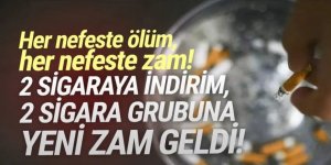 İki sigara markasına indirim, 2 sigara grubuna zam geldi!