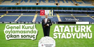 Fenerbahçe'den oylama sona erdi: Stadın ismi Atatürk olacak