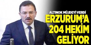 Altınok sorunun çözdü: Erzurum'da Doktor krizinde yeni gelişme
