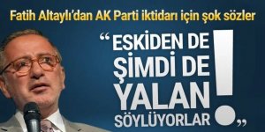 Altaylı'dan AK Parti iktidarına çok ağır sözler: ''Rezillik!''
