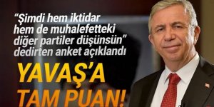 Mansur Yavaş anketinden AK Parti'ye de Erdoğan'a da kötü haber