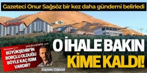 Erzurum'da neler oluyor neler: Sağsöz yazdı: Bakın o ihale kime kaldı!