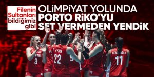 Filenin Sultanları, Olimpiyat elemelerinde Porto Riko'yu set vermeden yendi