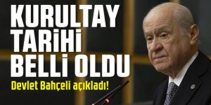 Bahçeli açıkladı! Kurultay tarihi belli oldu