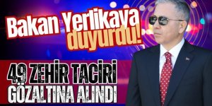 Düzenlenen Operasyonlarda 49 Zehir Taciri Yakalandı: Darısı Erzurum'a