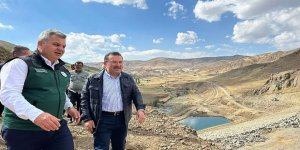 Narman Şehitler Barajını yerinde incelediler
