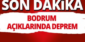 Bodrum açıklarında deprem