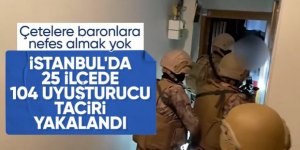 Güvenlik Güçleri Göz Açtırmıyor: 104 şüpheli yakalandı