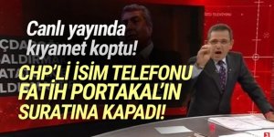 Telefonu Fatih Portakal'ın suratına kapattı