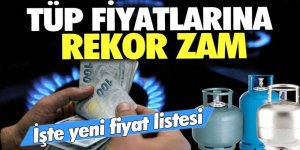 Mutfak Tüpü fiyatlarına bir zam daha!