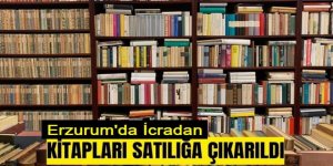 Erzurum'da icradan satılık kitaplar! 7 bin 883 tane