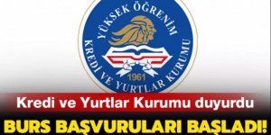 KYK'nın burs/kredi başvuruları başladı