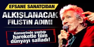 Roger Waters'dan alkışlanacak Filistin adımı! Tüm dünyada ses getirdi!