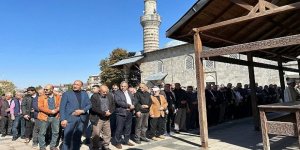 Erzurum'da Filistinliler için gıyabi cenaze namazı
