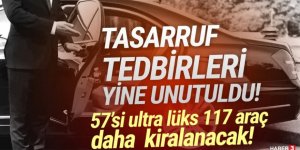 TBMM onlarca yeni lüks araç kiralayacak!