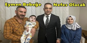MHP Erzurum İl Başkanı Yurdagül Eymen bebeğe destek verdi!