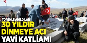 Yavi’de 33 şehide 30’uncu yıl duası