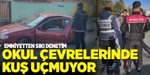 Erzurum'da Okul çevrelerinde kuş uçmuyor