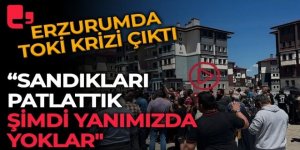 550 gün dediler, 1000 gün geçti: Erzurum'da TOKİ konutlar teslim edilmedi