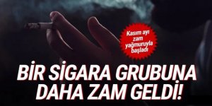 Bir sigara grubuna daha zam geldi