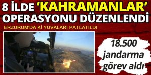 Erzurum ve 7 ilde 'Kahramanlar' operasyonu: 27 gözaltı