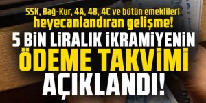 5 bin liralık ikramiyenin ödeme takvimi açıklandı!