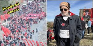 Erzurum'da Tabyalara yürüyüş tarih oldu!