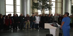 Atatürk Erzurum Şehir Hastanesi'nde anıldı