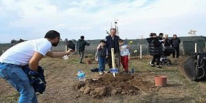 ETÜ'de fidanlar toprakla buluştu