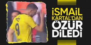 Edin Dzeko'dan İsmail Kartal'a el kol hareketi özrü