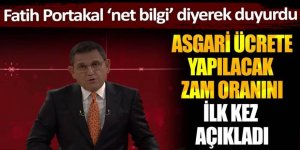 Asgari ücrete yılda kaç kere zam gelecek? Fatih Portakal kulis bilgisini paylaştı!