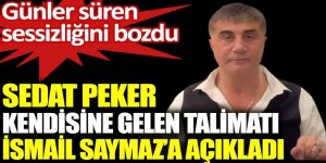 Sedat Peker Sessizliğini İsmail Saymaz'a Bozdu!