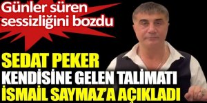 Sedat Peker Sessizliğini İsmail Saymaz'a Bozdu!