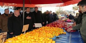 Erzurum Valisi Çiftçiden pazar esnafına müjde, 'Üzerimize düşeni yapacağız'