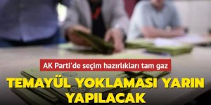 AK Parti'de temayül yoklaması yarın yapılacak