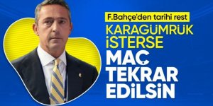 Fenerbahçe'den rest: Fatih Karagümrük isterse maçı tekrar edelim