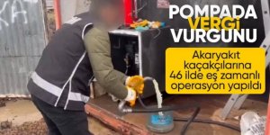 1 milyon litre kaçak akaryakıt ele geçirildi